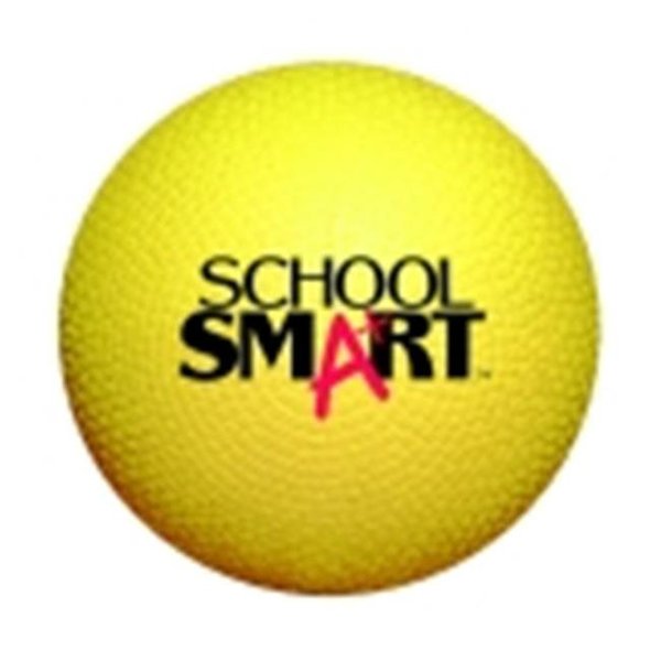 School Smart School Smart 5 In. Playground Ball; Yellow 1293604